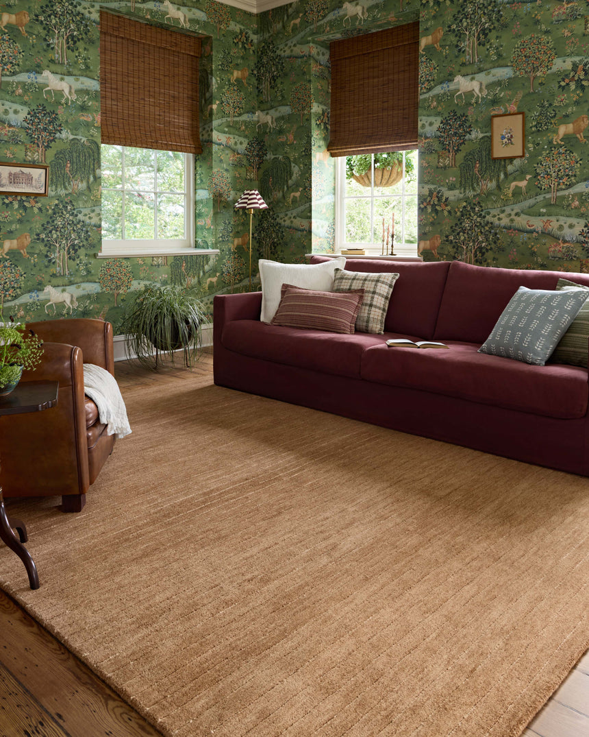 Henry Rug 01 | Rust / Natural