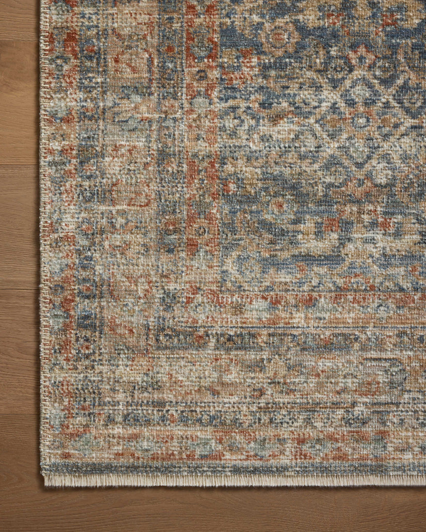 Heritage Rug 12 | Blue / Rust