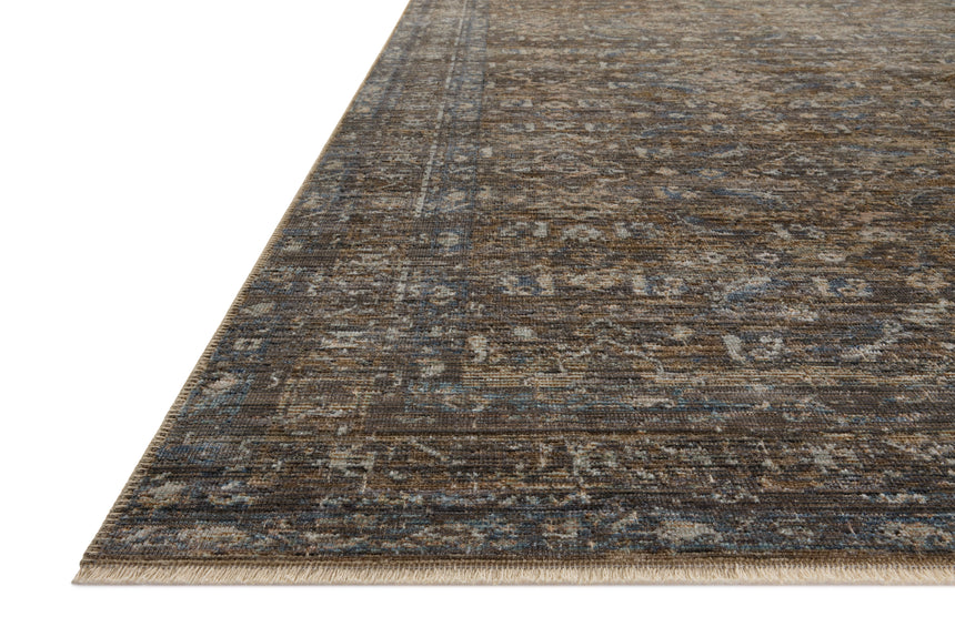 Heritage Rug 14 | Lagoon / Tobacco
