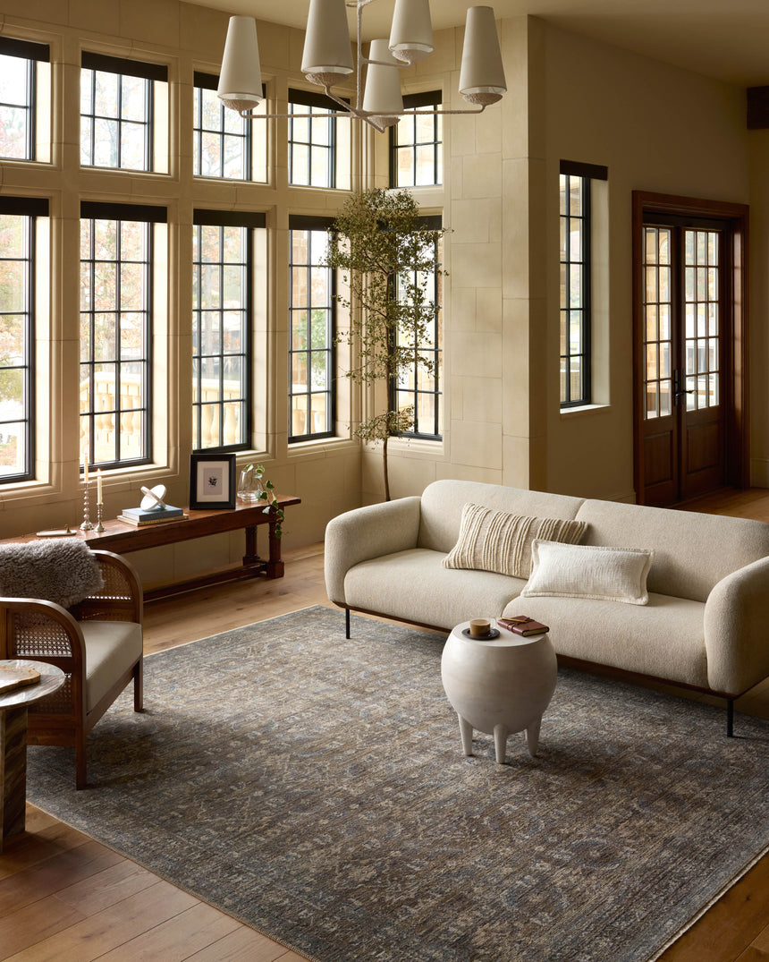 Heritage Rug 14 | Lagoon / Tobacco