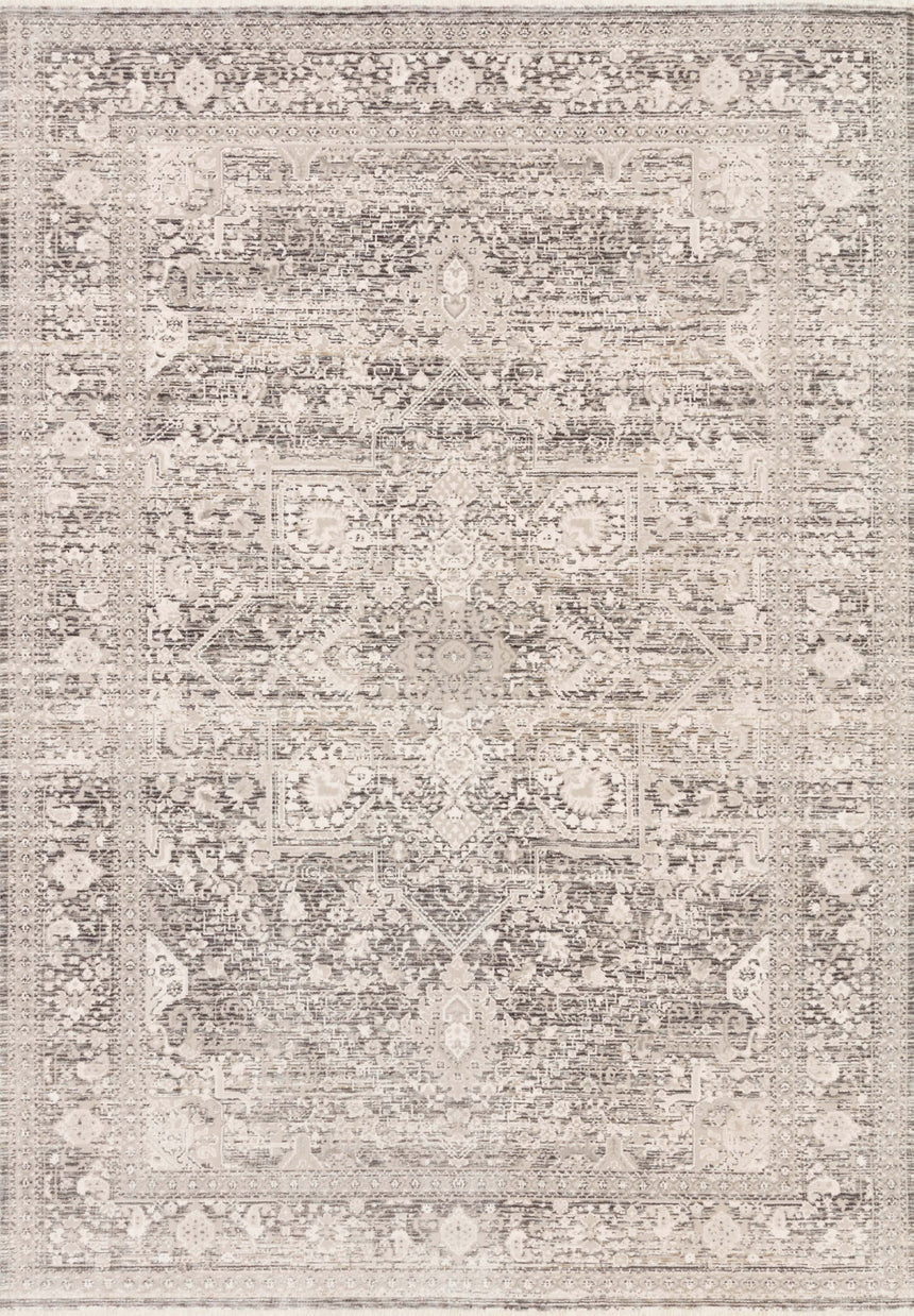 Homage Rug 04 | Ivory / Grey