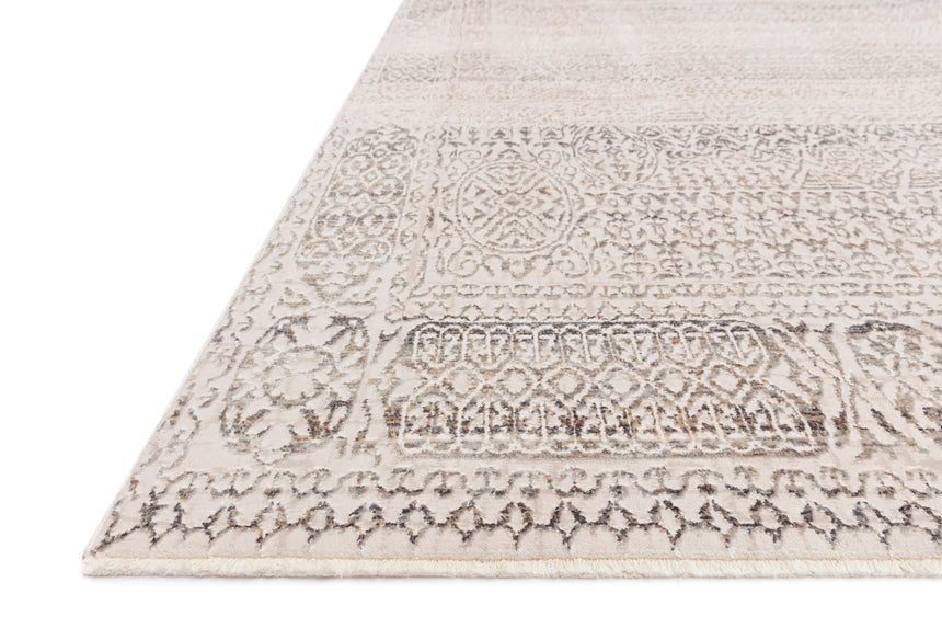 Homage Rug 05 | Ivory / Silver