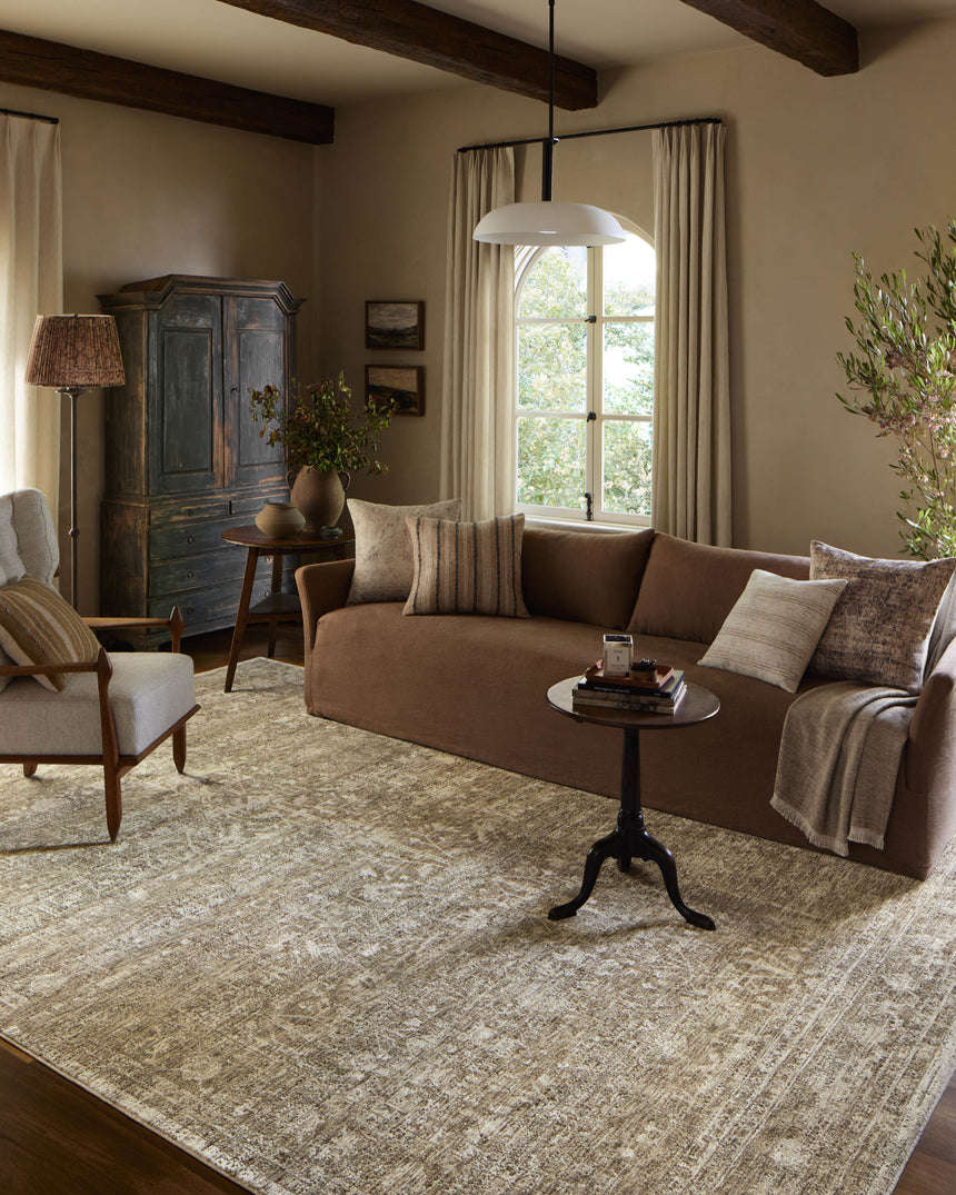 Honora Rug 01 | Khaki / Beige