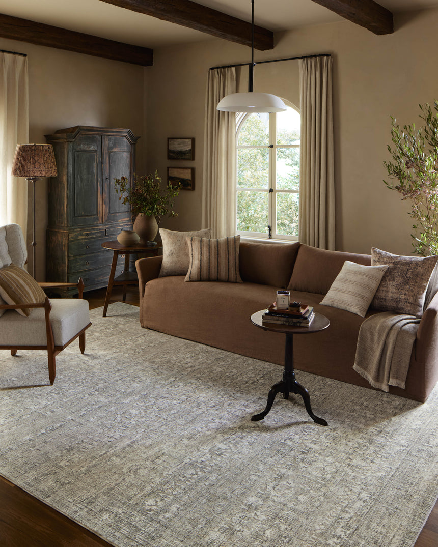 Honora Rug 04 | Grey / Beige