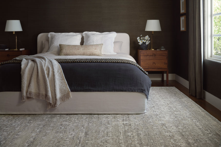 Honora Rug 04 | Grey / Beige