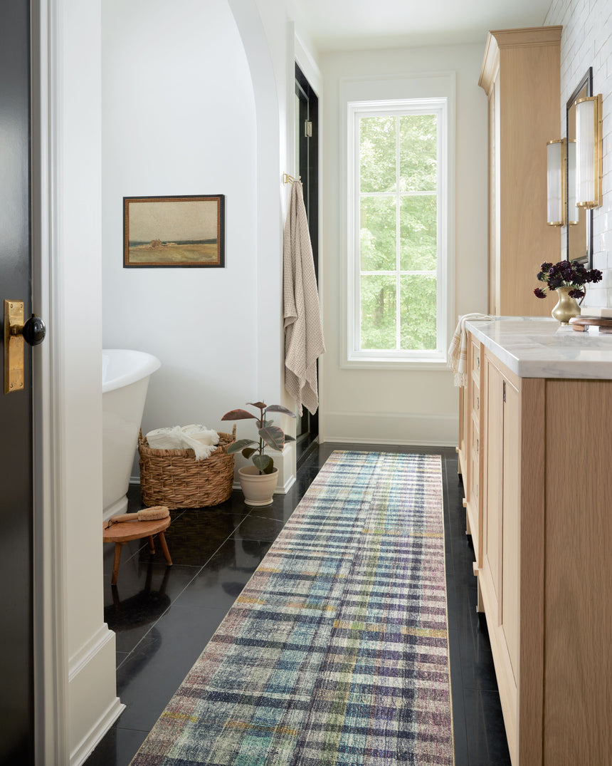 Humphrey Rug 04 | Plum / Multi