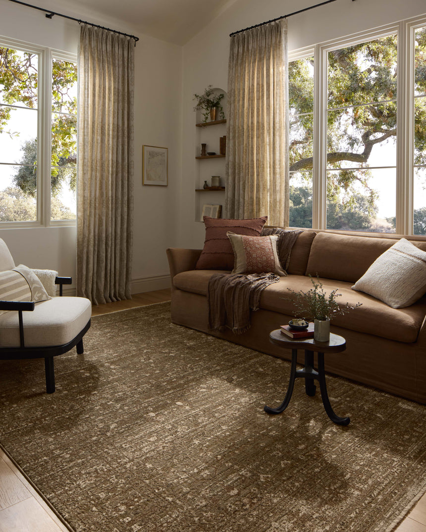 Haywood Rug 01 | Sage / Brown