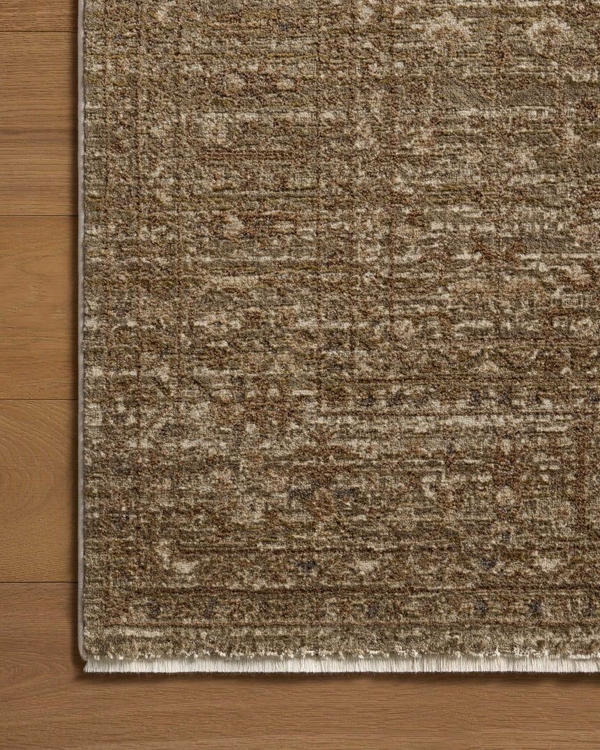 Haywood Rug 01 | Sage / Brown