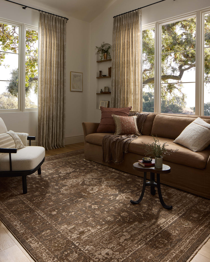 Haywood Rug 03 | Charcoal / Mocha