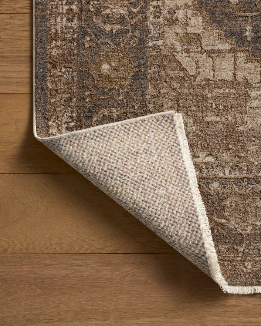 Haywood Rug 03 | Charcoal / Mocha