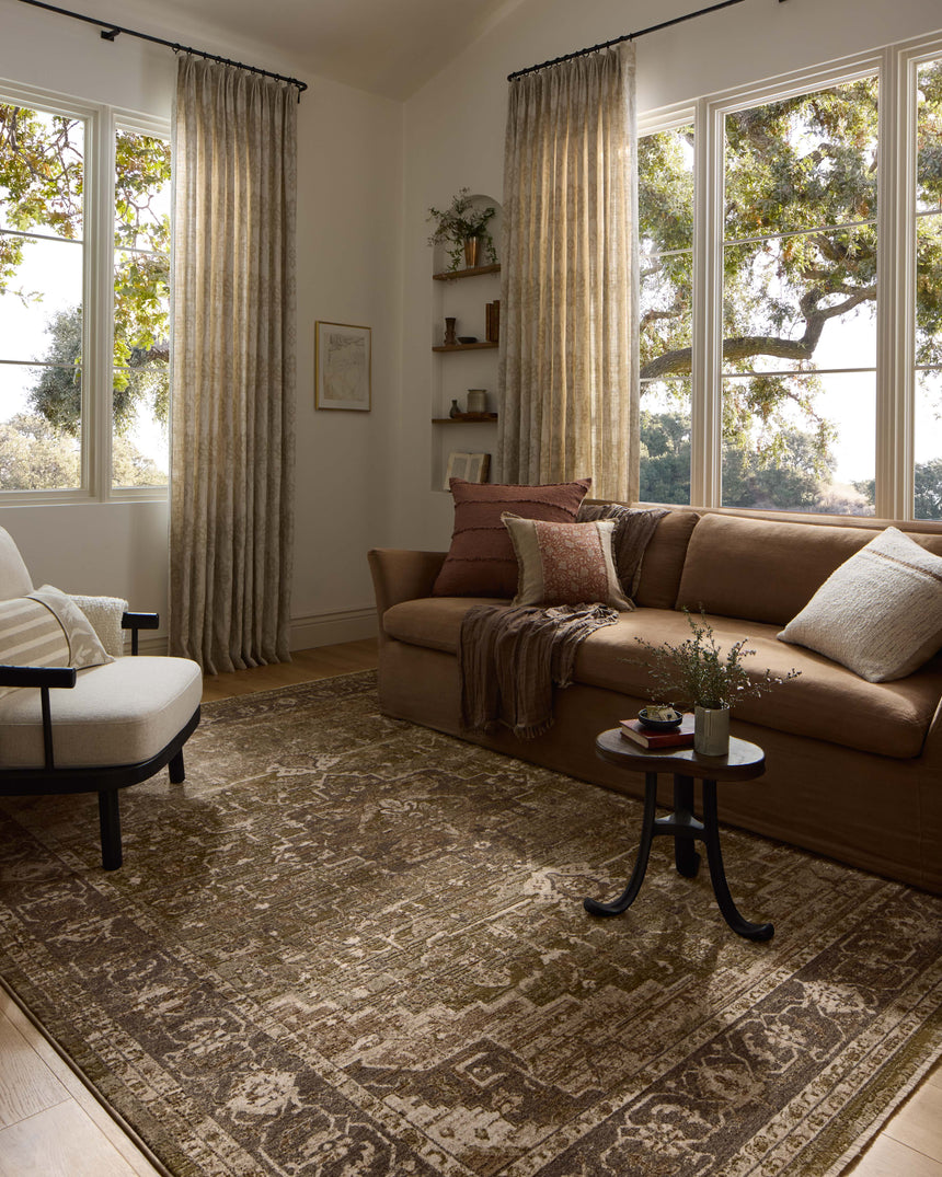 Haywood Rug 03 | Moss / Charcoal
