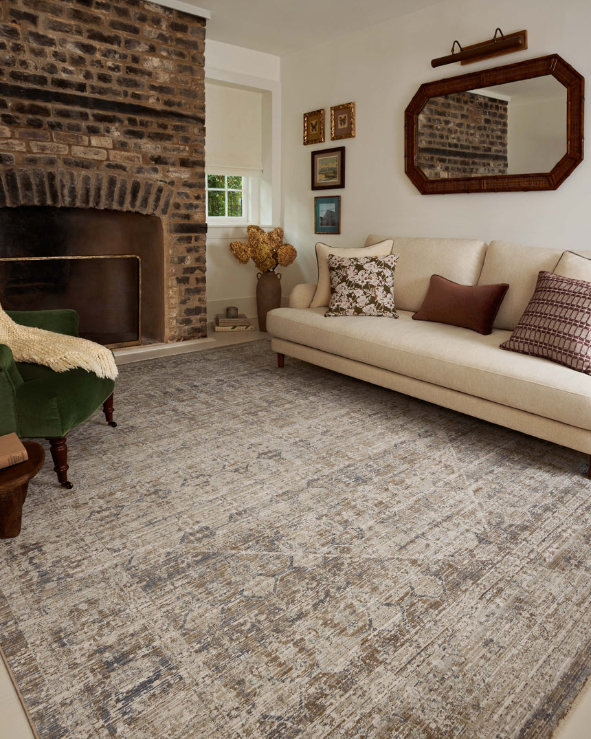 Ida Rug 06 | Slate / Natural