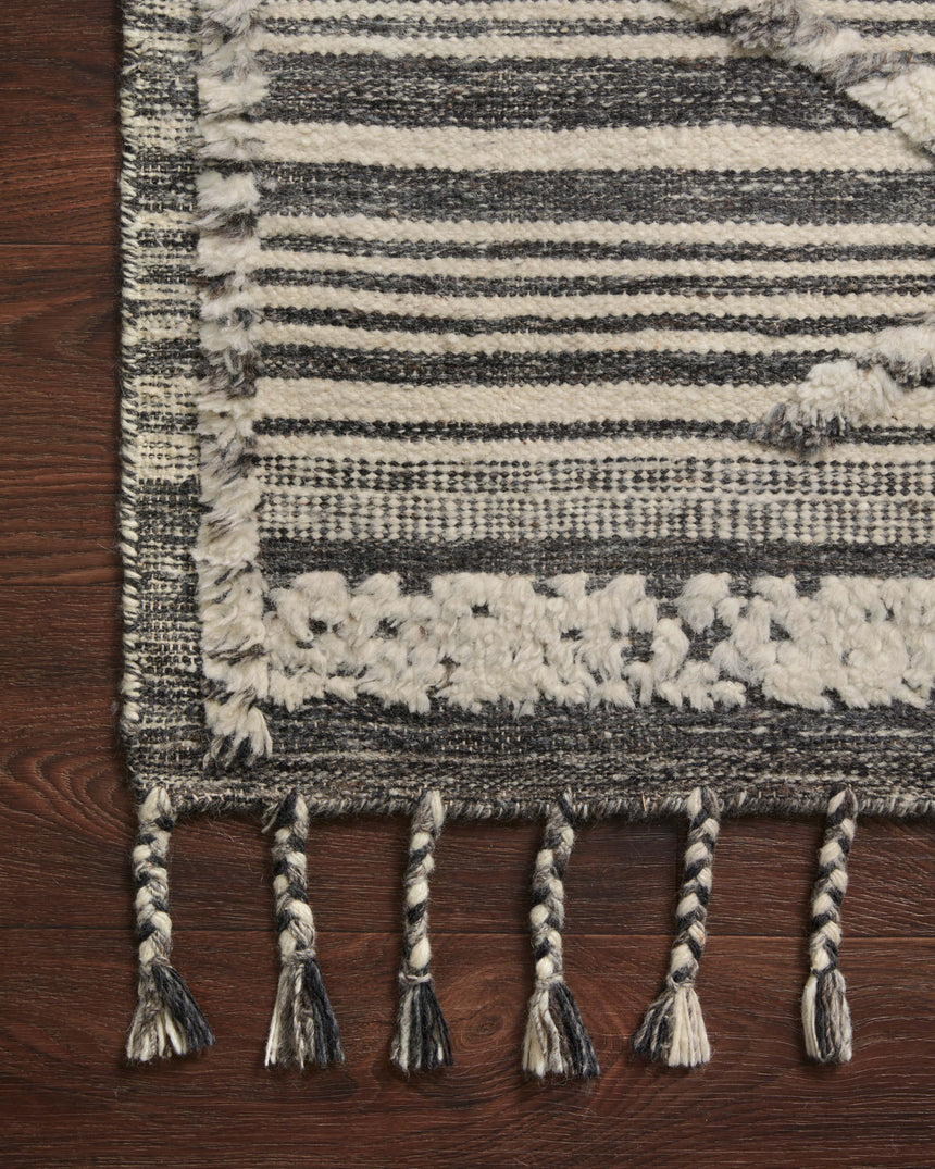 Iman Rug 01 | Ivory / Charcoal