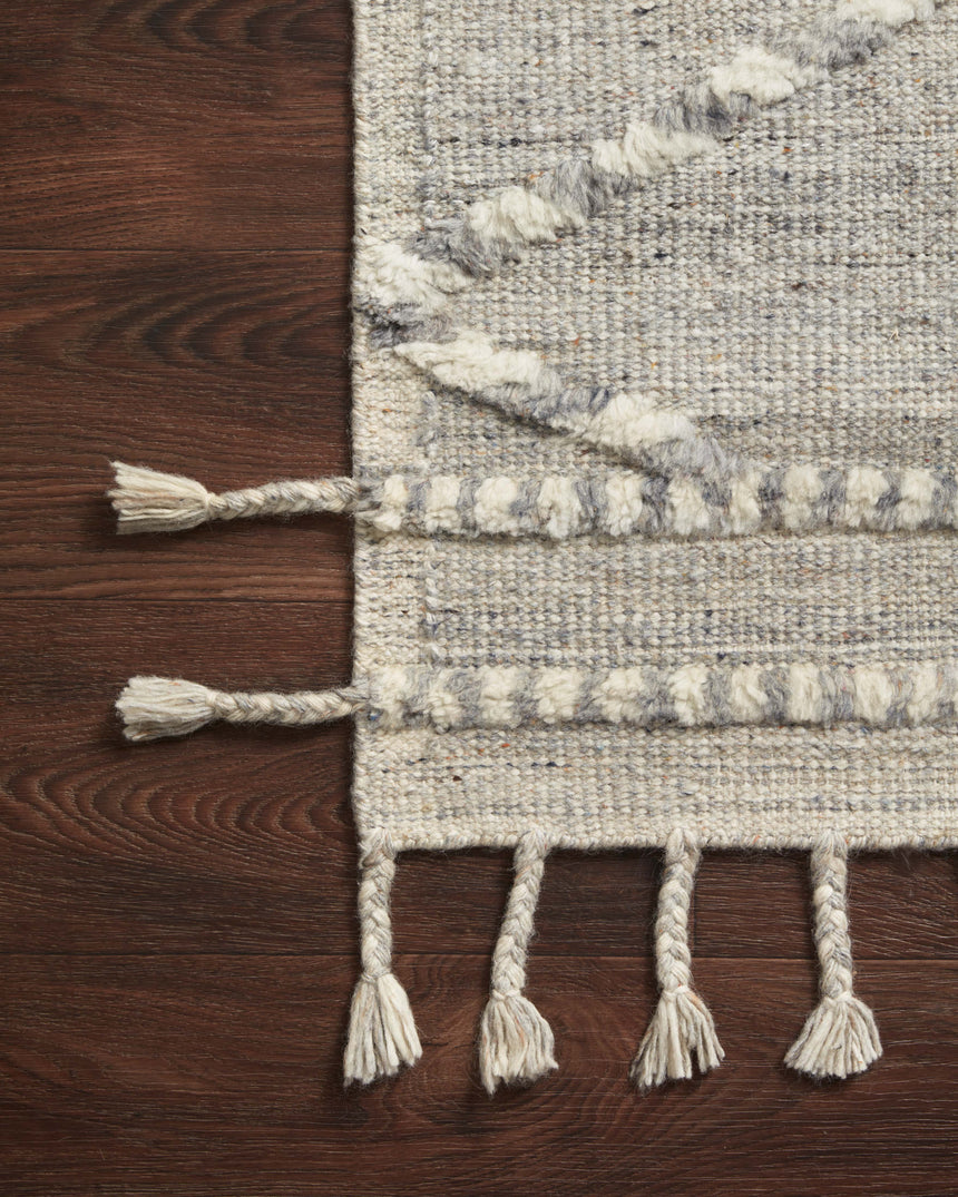 Iman Rug 03 | Ivory / Lt. Grey