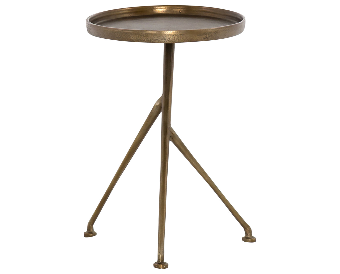 Raw Antique Brass | Schmidt Accent Table | Valley Ridge Furniture