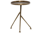 Raw Antique Brass | Schmidt Accent Table | Valley Ridge Furniture