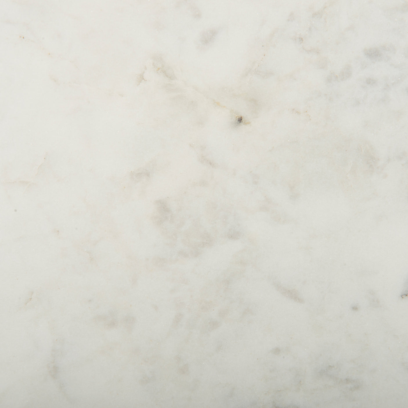 Polished White Marble with Antique Brass Iron | Felix Small Console Table | Valley Ridge Furniture