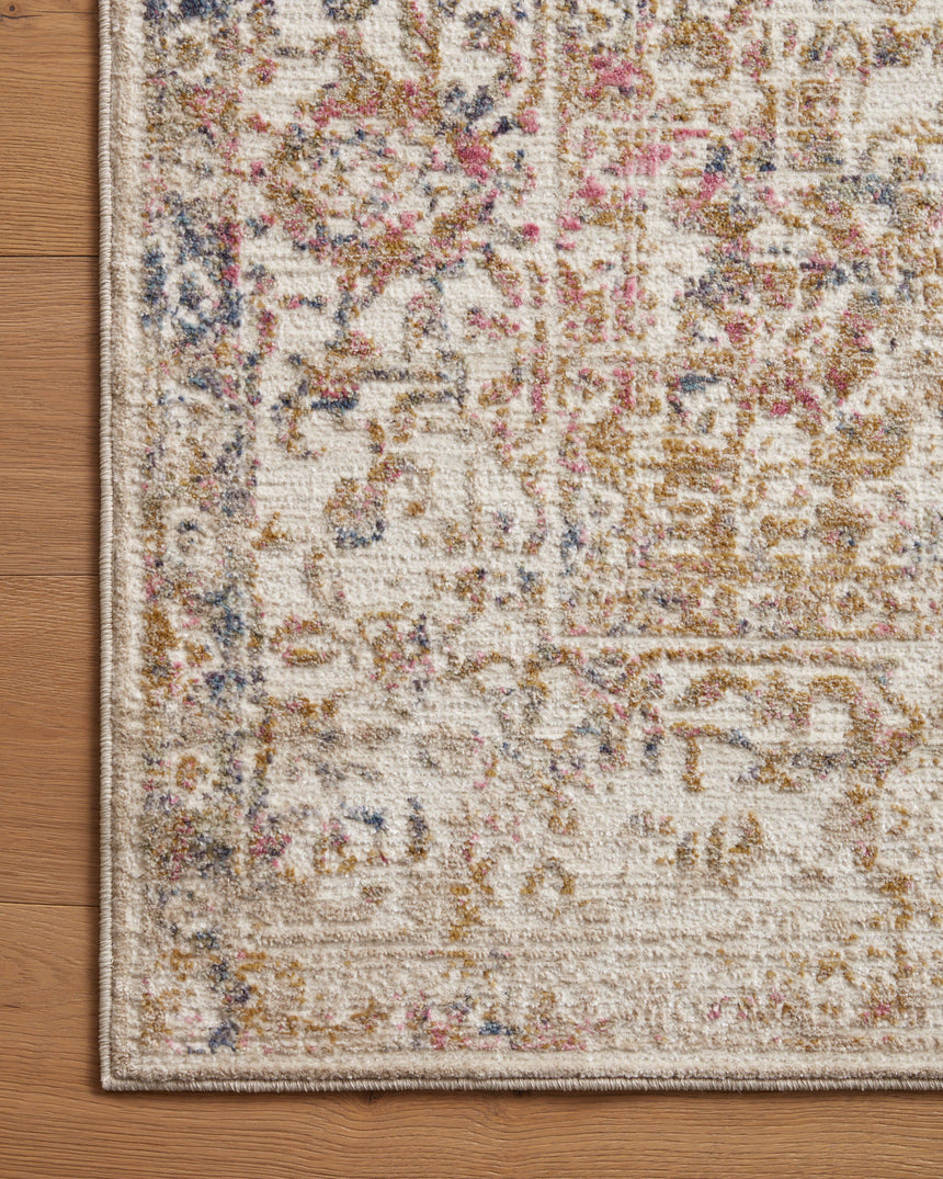 Indra Rug 05 | Ivory / Multi