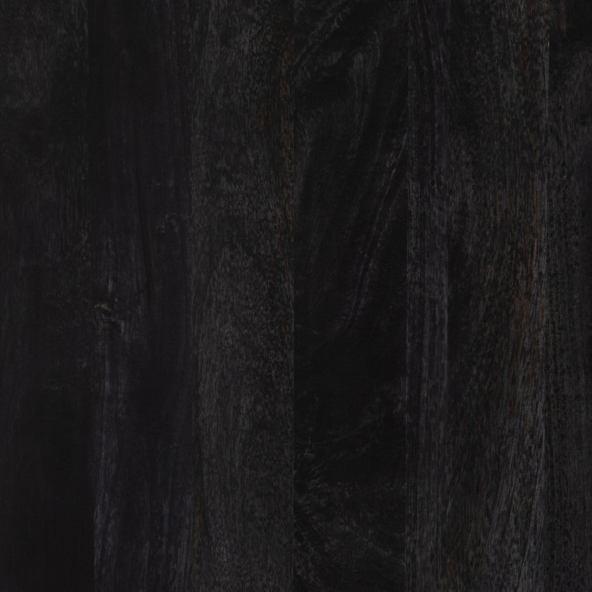 Black Wash Mango & Natural Mango with Natural Cane & Charcoal Grey Iron | Carmel Sideboard | Valley Ridge Furniture