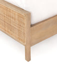 Natural Mango with Natural Cane (Twin Size) | Sydney Bed | Valley Ridge Furniture