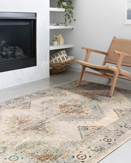 Isadora Rug 01 | Oatmeal / Silver