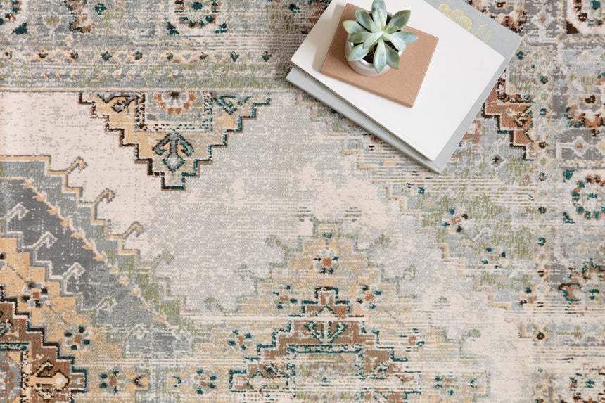 Isadora Rug 01 | Oatmeal / Silver