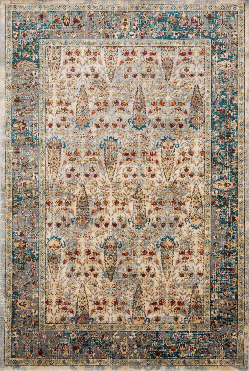 Isadora Rug 03 | Sand / Steel