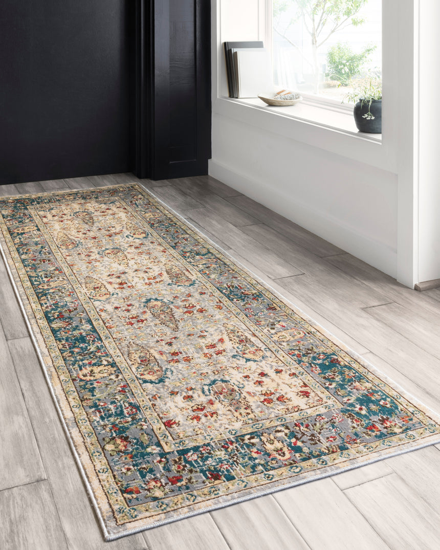 Isadora Rug 03 | Sand / Steel
