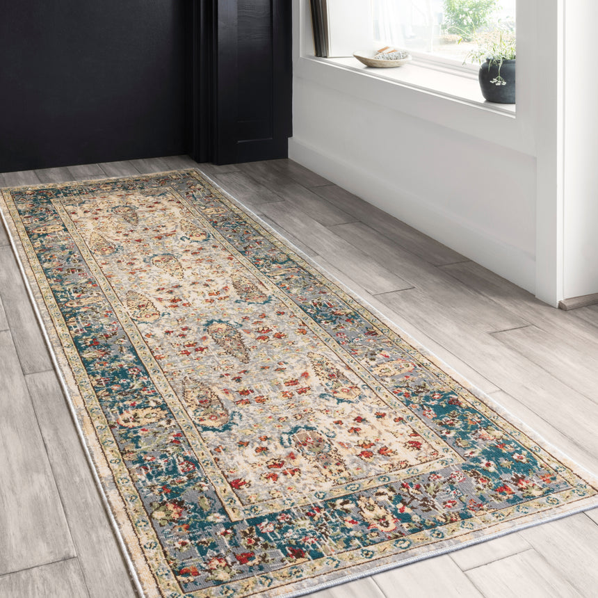 Isadora Rug 03 | Sand / Steel