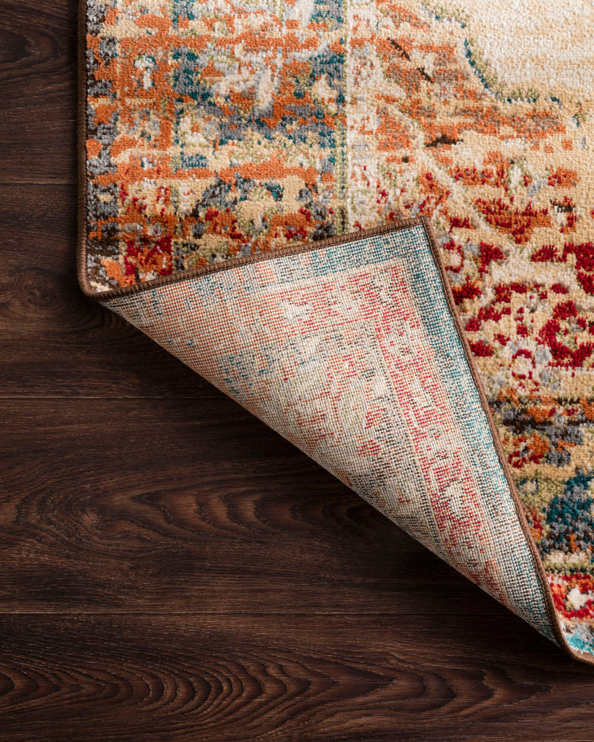 Isadora Rug 04 | Ant. Ivory / Sunset