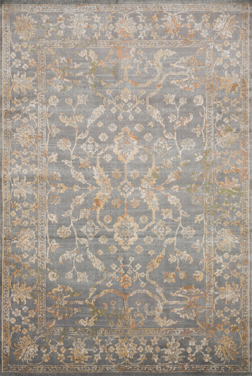 Isadora Rug 05 | Silver / Silver