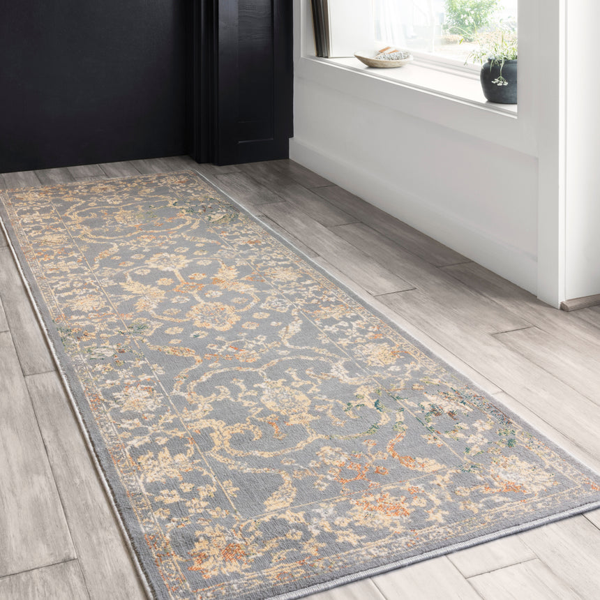Isadora Rug 05 | Silver / Silver