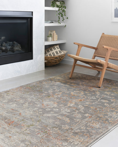 Isadora Rug 05 | Silver / Silver