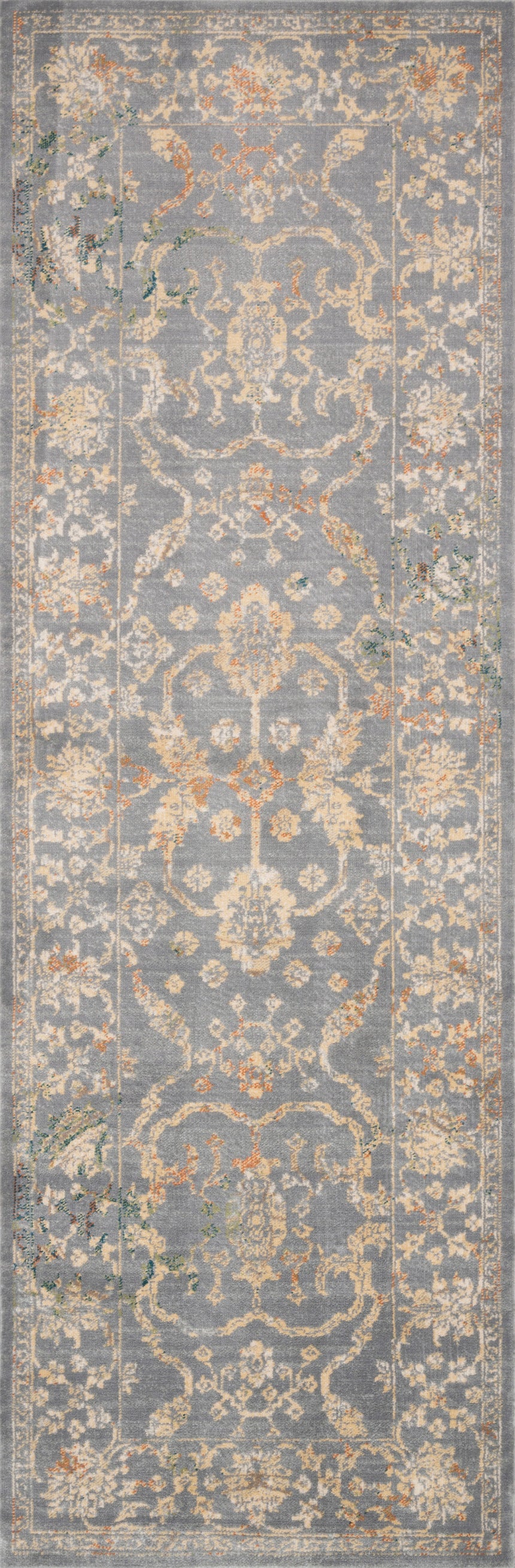 Isadora Rug 05 | Silver / Silver