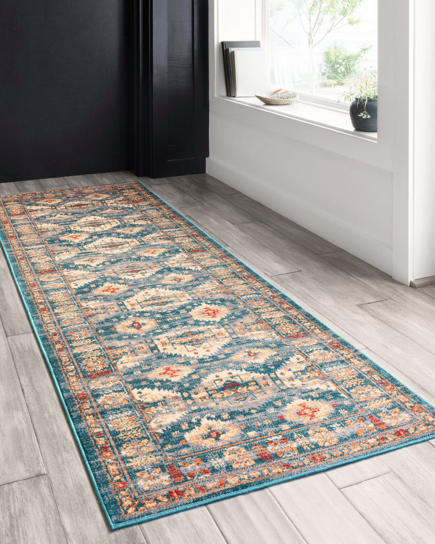 Isadora Rug 06 | Lagoon / Multi