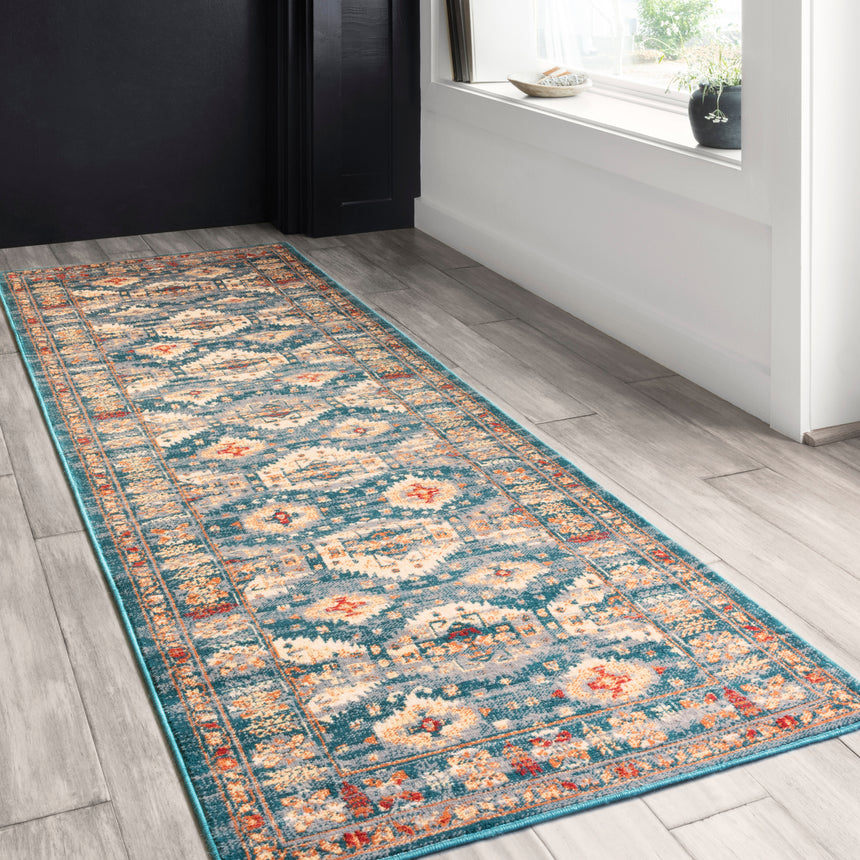 Isadora Rug 06 | Lagoon / Multi