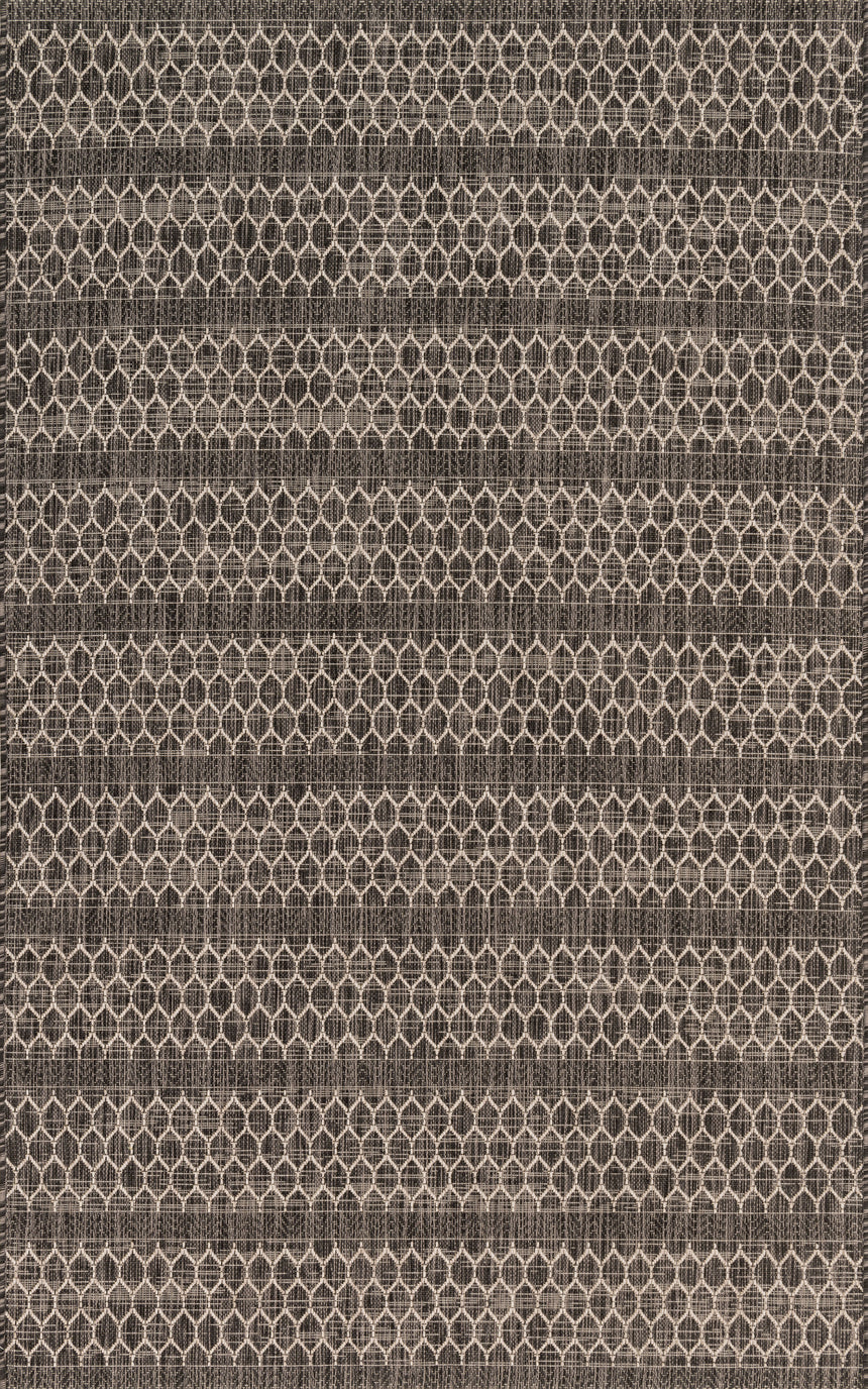 Isle Rug 01 | Black / Grey