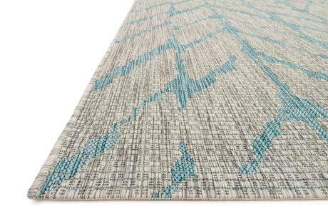 Isle Rug 02 | Mist / Aqua