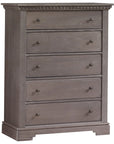 Grigio Brushed Oak | Ithaca 5 Drawer Dresser | Valley Ridge Furniture