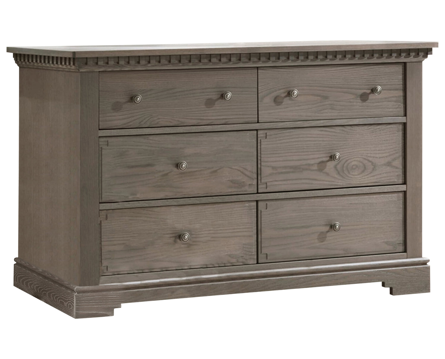 Owl Brushed Oak | Ithaca Double Dresser | Valley Ridge Furniture