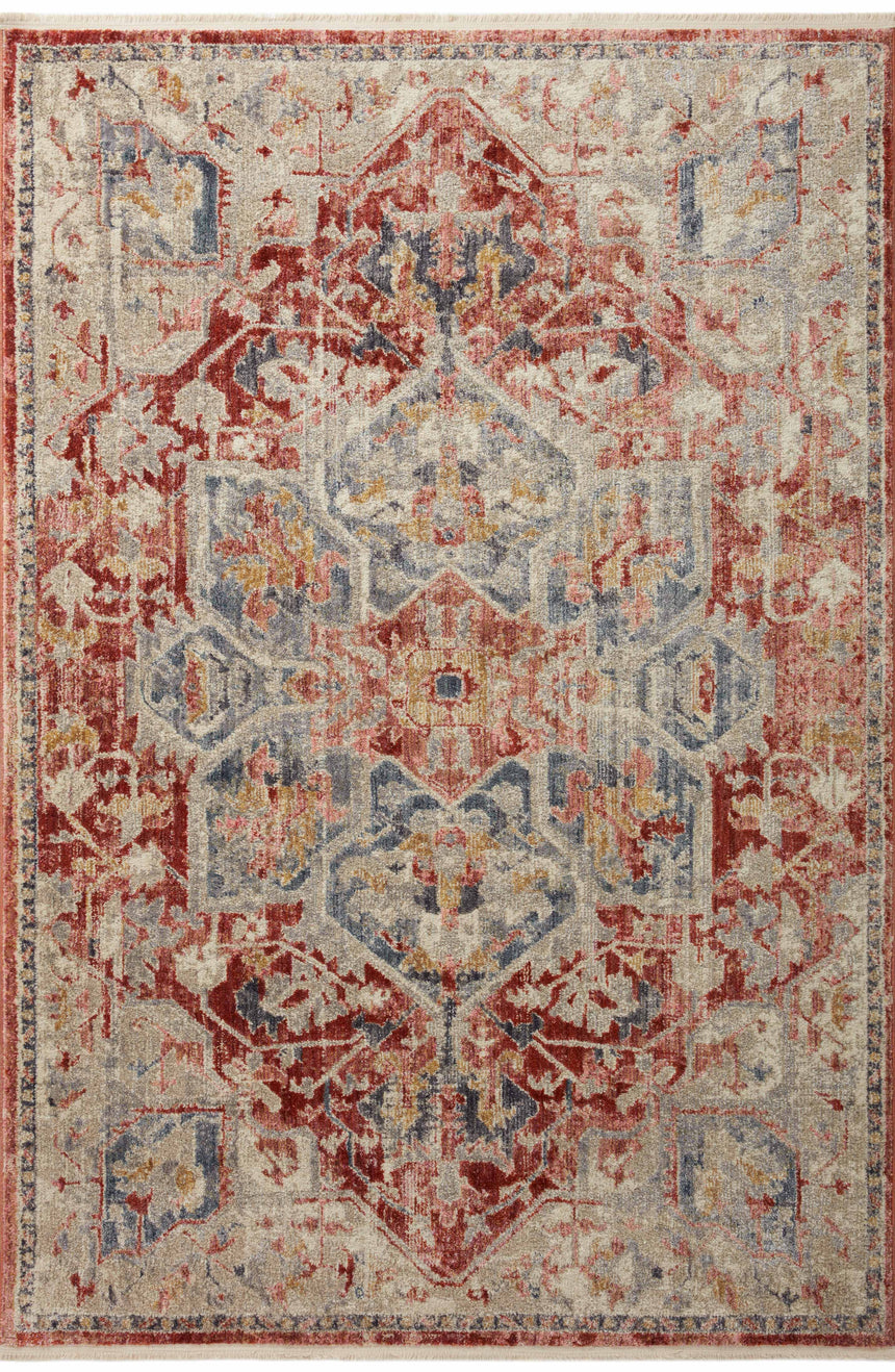 Janey Rug 01 | Garnet / Multi