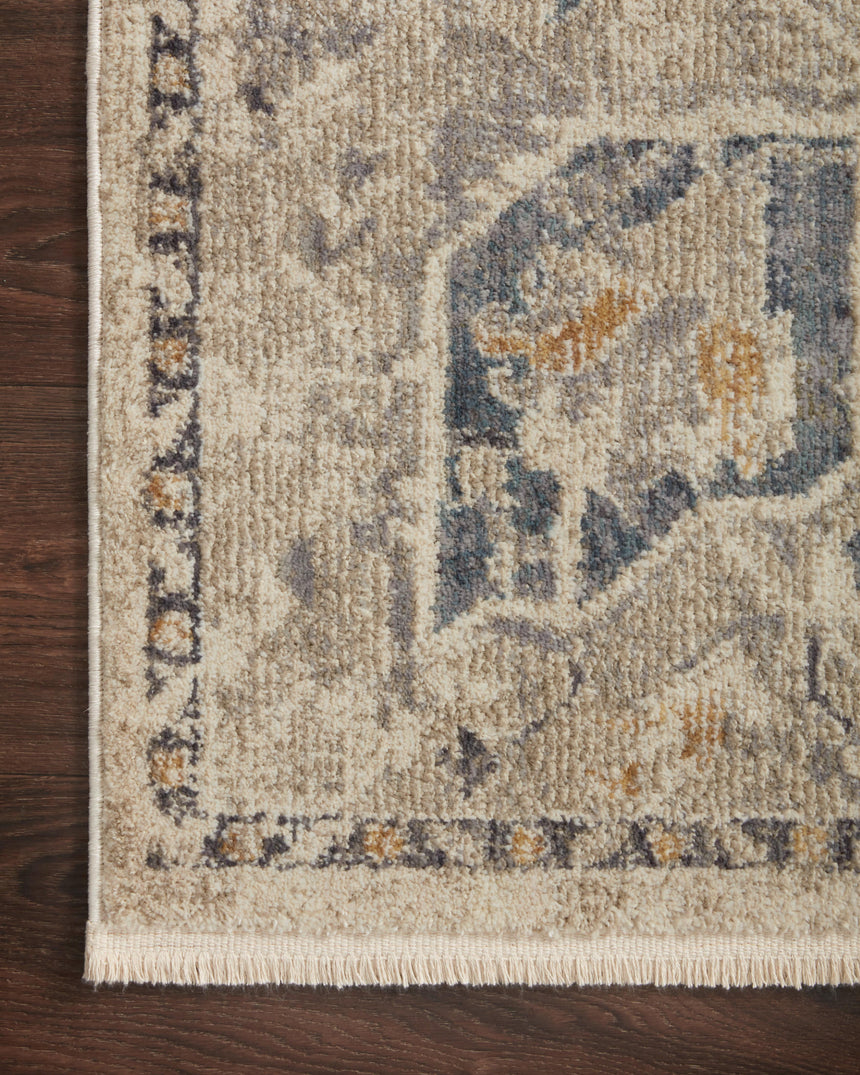 Janey Rug 01 | Natural / Indigo