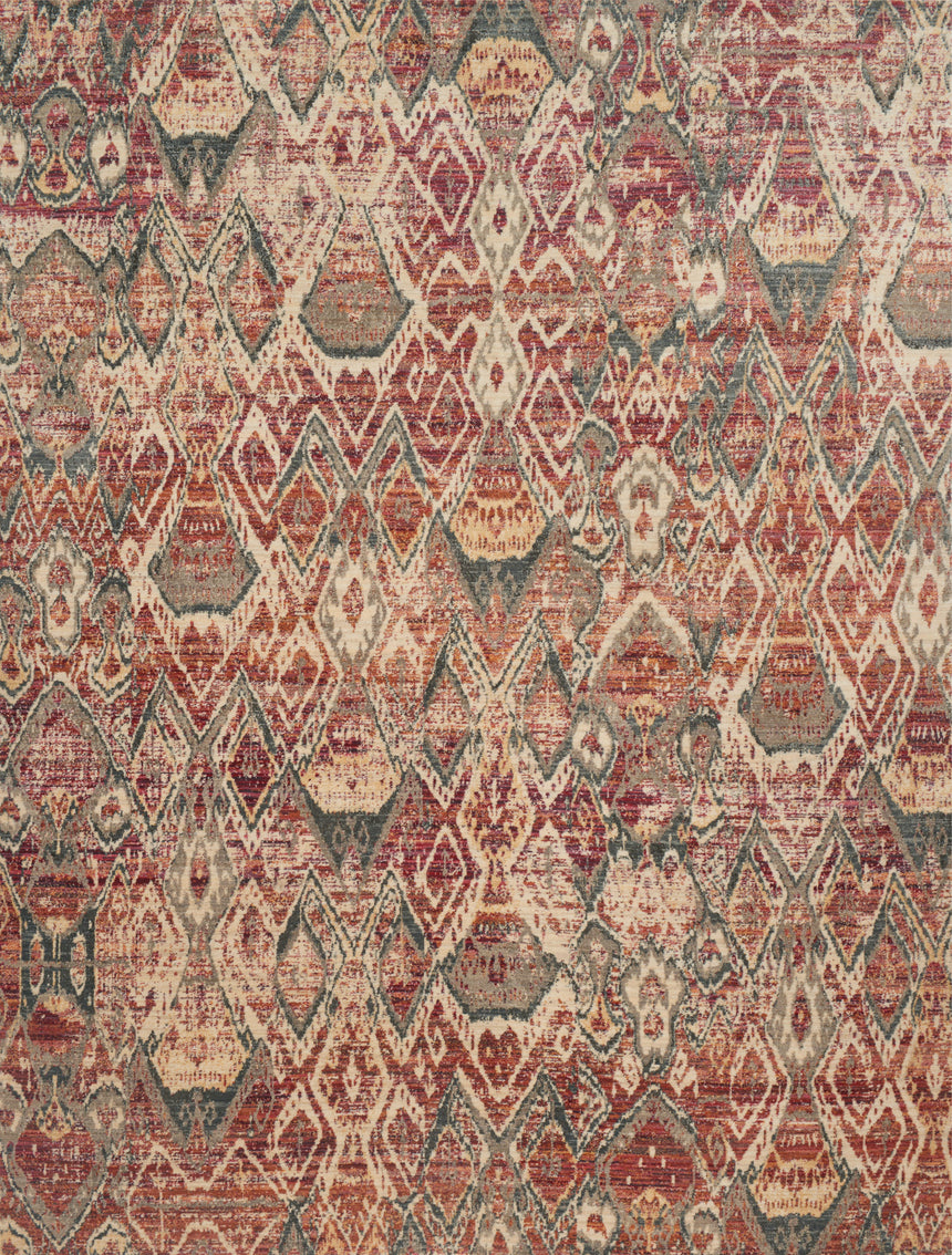 Javari Rug 04 | Berry / Ivory