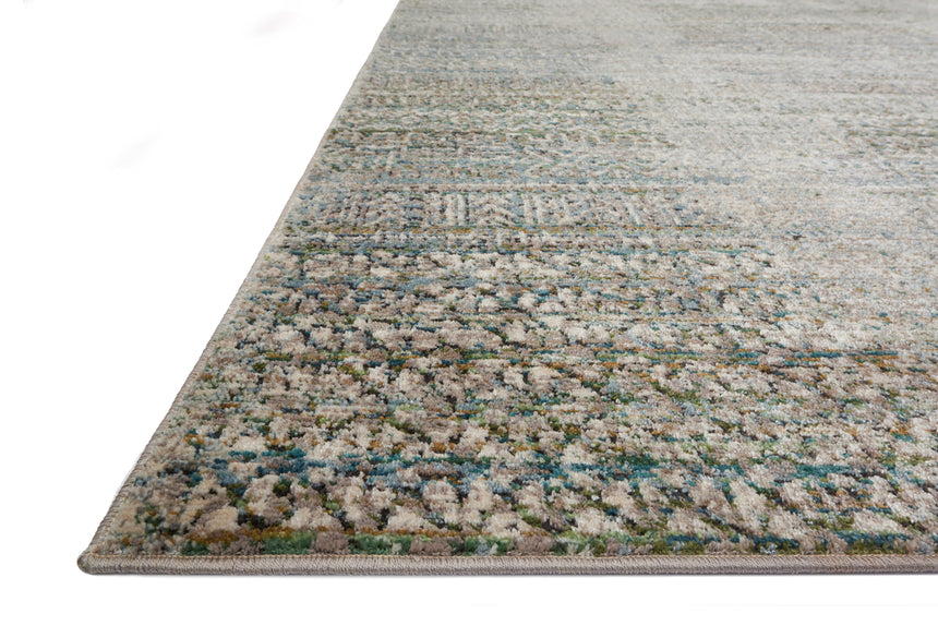 Javari Rug 05 | Ivory / Sea