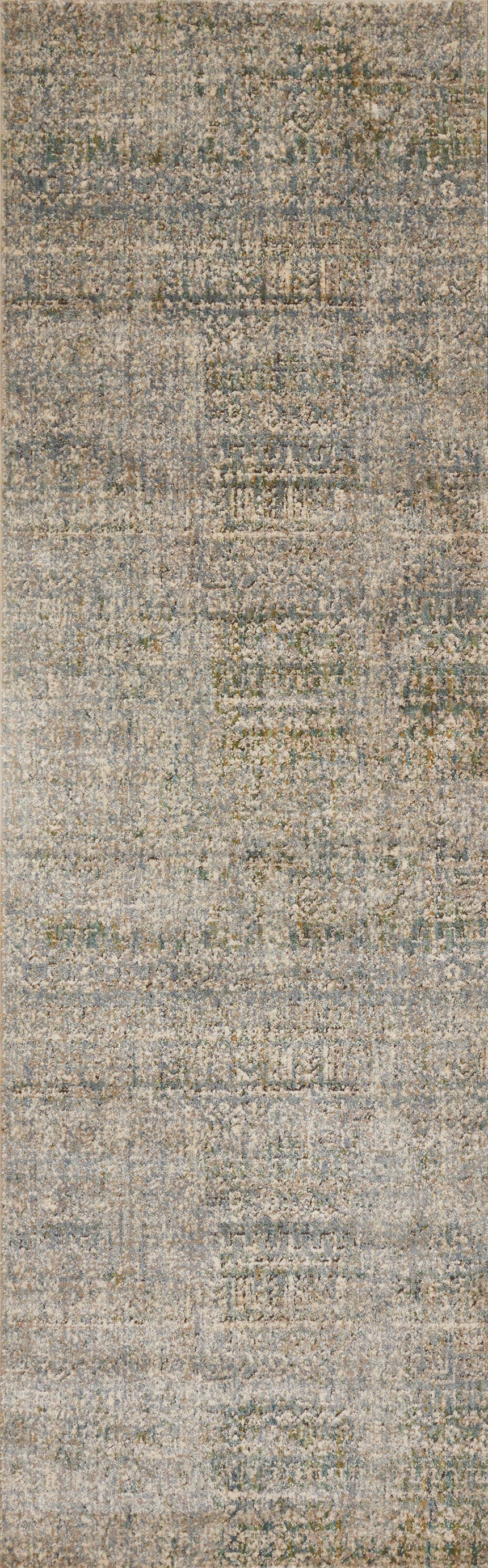 Javari Rug 05 | Ivory / Sea