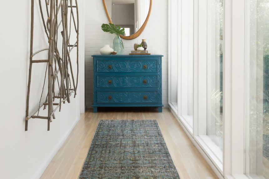 Javari Rug 07 | Steel / Lagoon
