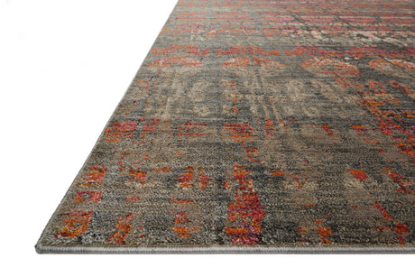 Javari Rug 07 | Steel / Sunrise