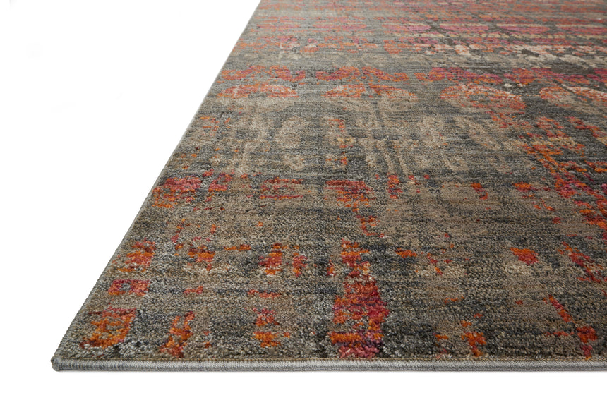 Javari Rug 07 | Steel / Sunrise