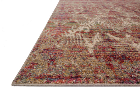 Javari Rug 10 | Drizzle / Berry