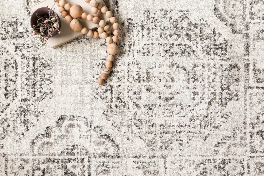 Joaquin Rug 03 | Ivory / Charcoal